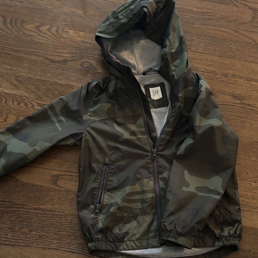 GAP Kids Camouflage Raincoat